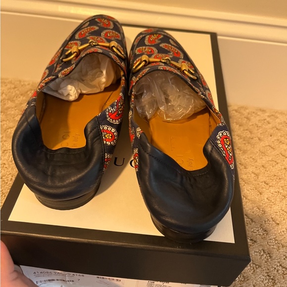 Gucci mens paisleys loafers main image 5